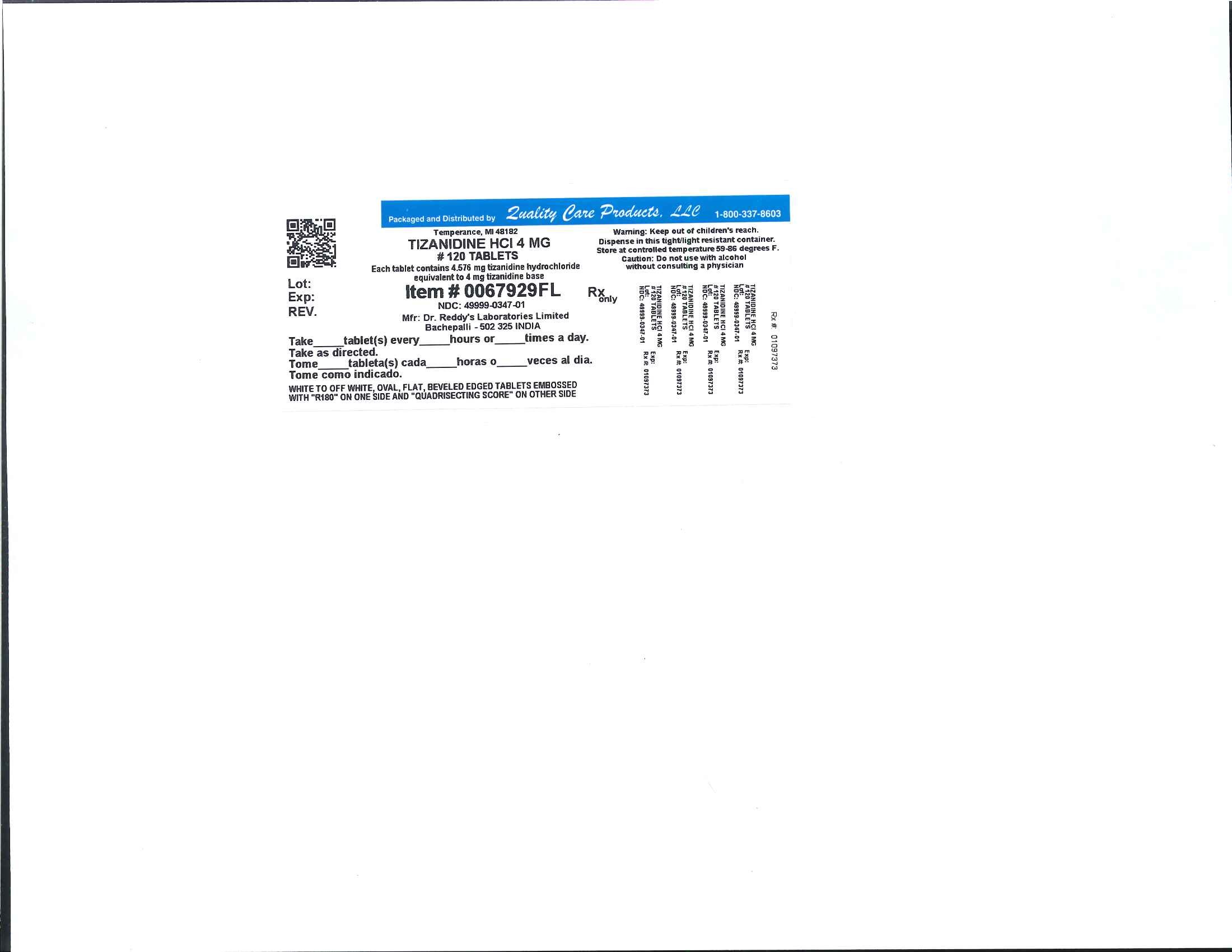 Tizanidine Hydrochloride